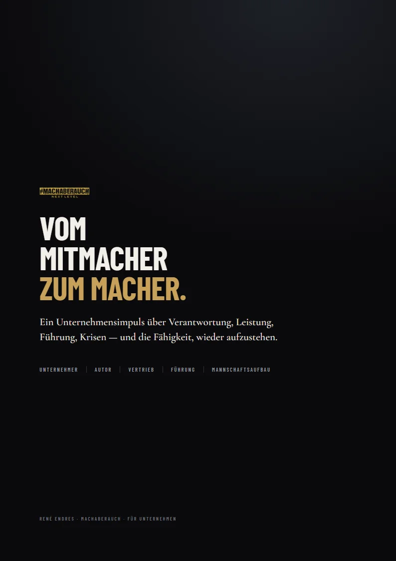 MACHABERAUCH Unternehmensbroschüre